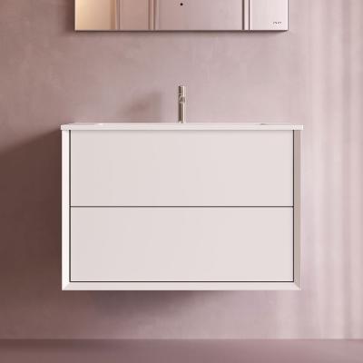 Тумба с раковиной 80 AM.PM Libre M60-FHX0802WM-WPC080SWM подвесная белая матовая