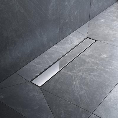 Душевой трап (лоток) 50 AM.PM MasterFlow W01SC-U11-050-04SB комбинированный затвор со стальной матовой решеткой под плитку