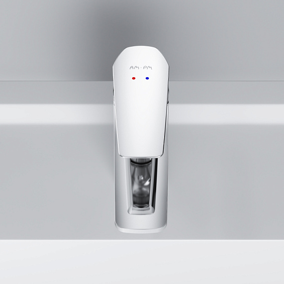 Смеситель для раковины (умывальника) AM.PM Gem F90A82100 с донным клапаном, хром-3