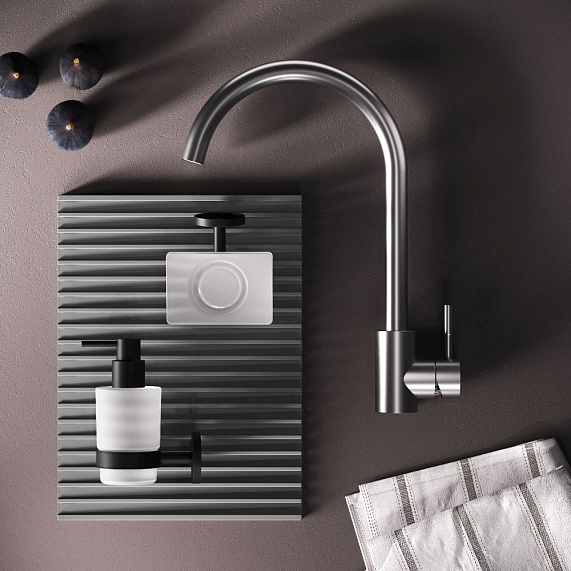 Смеситель для кухни AM.PM X-Joy S F85B07111 высокий, сатин-4