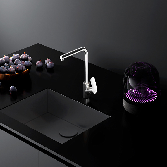 Смеситель для кухни AM.PM Like F8005011 высокий, сатин-3