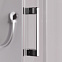 Душевая кабина 120x80 AM.PM Above W9XC-403-12080MT профиль серебристый, низкий поддон