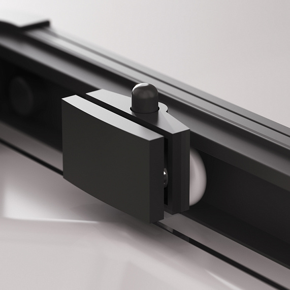 Душевое ограждение без поддона 100x100 AM.PM Above W9XG-403-100100-BT профиль черный-11