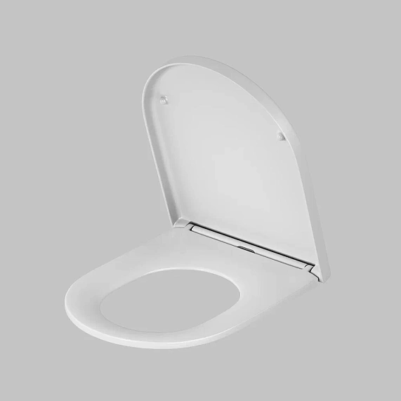 Унитаз подвесной AM.PM Spirit 2.0 C701700WH безободковый c сиденьем микролифт 58WH, белый-1