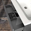Тумба с раковиной 60 AM.PM Gem M90FHX06022GM подвесная графит матовый