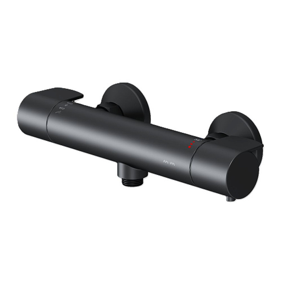 Смеситель для душа AM.PM X-Joy F85A40022 термостат, черный-8