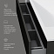 Тумба под раковину 100 AM.PM Inspire 2.0 M50AFHX1003GM подвесная графит матовый