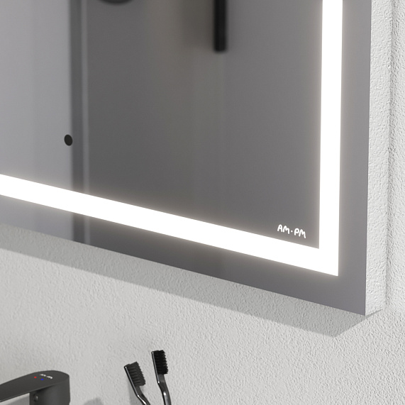 Зеркало с подсветкой в ванную прямоугольное 70 AM.PM Gem M91AMOX0701WG сенсорное-3