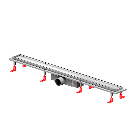 Душевой трап (лоток) 90 AM.PM PrimeFlow W02SC-U11-090-04SB комбинированный затвор со стальной матовой решеткой под плитку-21