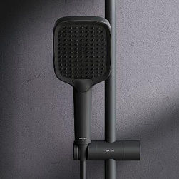 Лейка для душа AM.PM Func F028F022 черная