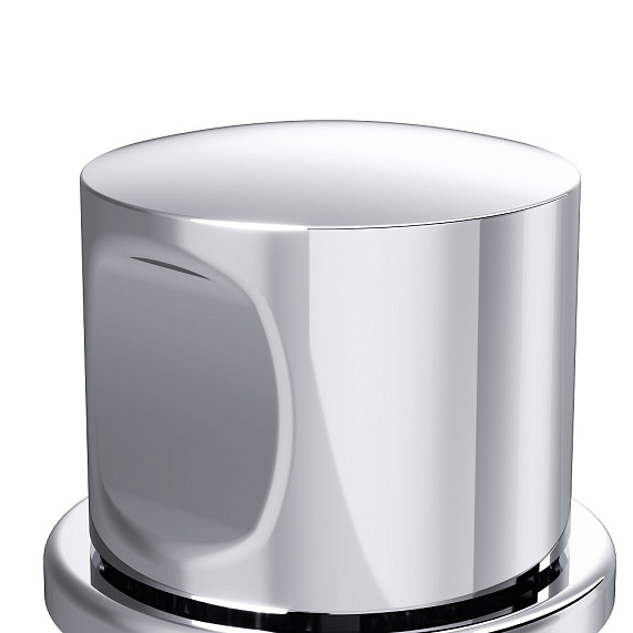 Смеситель для раковины (умывальника) AM.PM Sensation F3008000 с донным клапаном, трехсекционный, хром-4