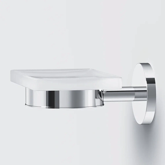 Мыльница стеклянная настенная AM.PM X-Joy A85A34200 хром-3