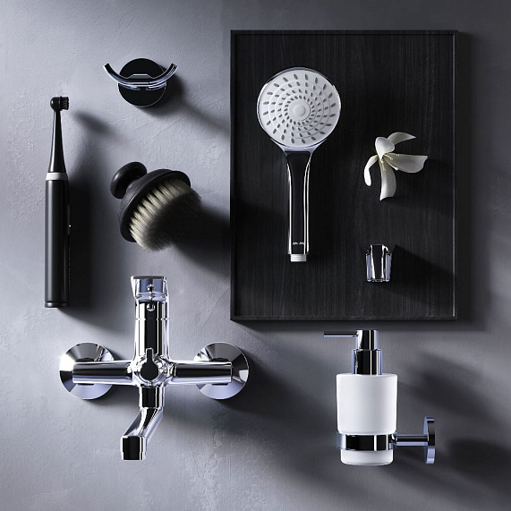 Смеситель для ванны и душа AM.PM X-Joy F85A90200 длинный излив, хром-2