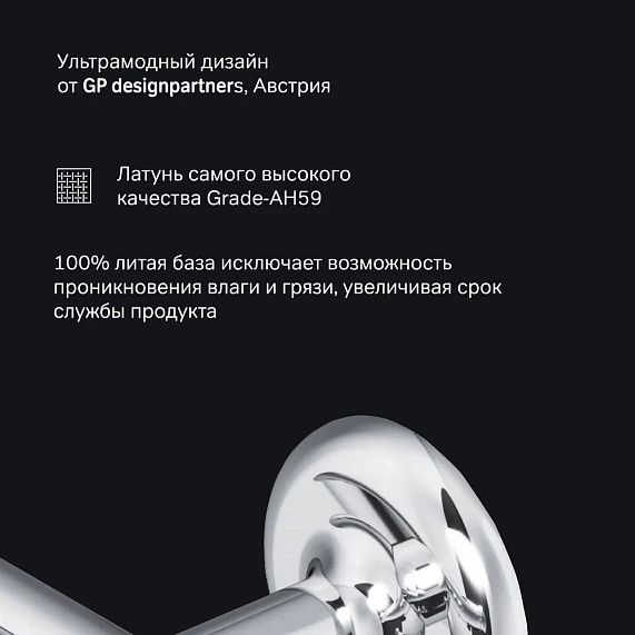 Кольцо для полотенец AM.PM Like A8034400 хром-4