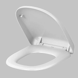 Сиденье (крышка) для унитаза AM.PM Sensation C307851WH с микролифтом, дюропласт, белое