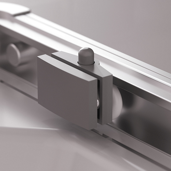 Душевое ограждение без поддона 80x80 AM.PM Above W9XG-403-8080-MT профиль серебристый-11