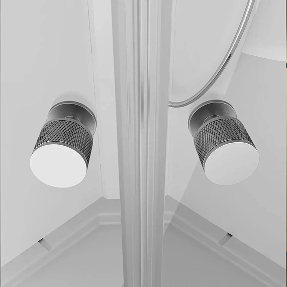 Душевая кабина 100x100 AM.PM X-Joy W94C-401-100MT профиль серебристый, низкий поддон-2