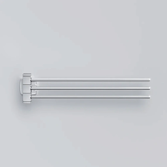 Вешалка для полотенец AM.PM Gem A9032700 поворотная тройная хром-3