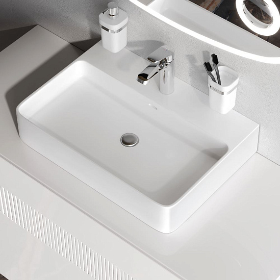 Раковина накладная 60 AM.PM Func M8FWCC10601WG белая-1