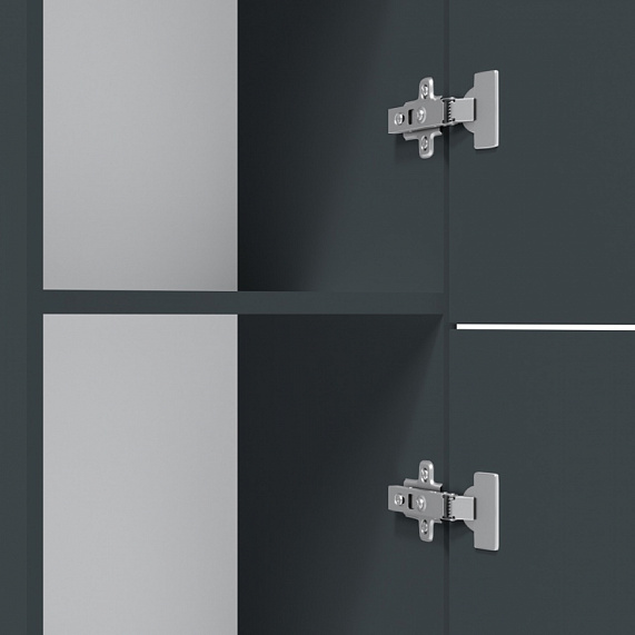 Мебель для ванной 75 AM.PM Gem подвесная, графит подвесная-1