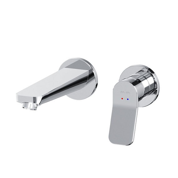 Смеситель для раковины (умывальника) AM.PM X-Joy F85A72600 хром встраиваемый-7