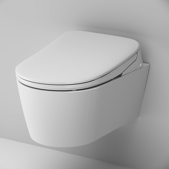 Унитаз-биде подвесной AM.PM Func C8F1702SC безободковый с электронным управлением, белый-4