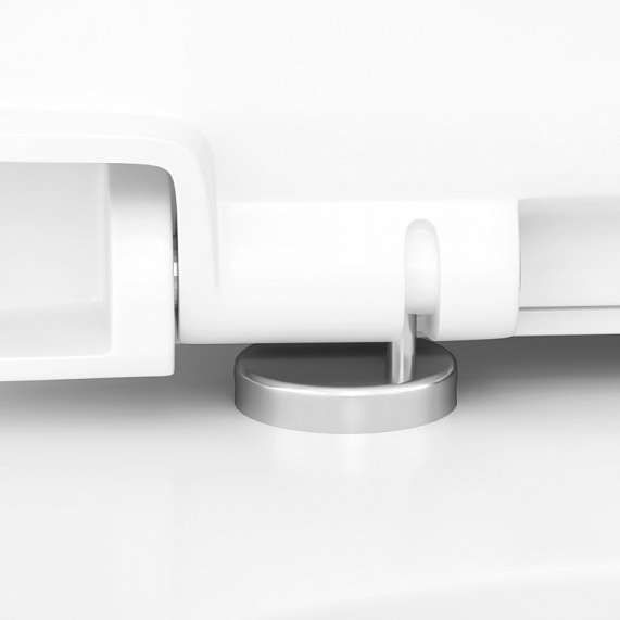 Унитаз подвесной безободковый с инсталляцией AM.PM Like IS49001.801700 сиденьем микролифт, белой пневм. клавишей-5