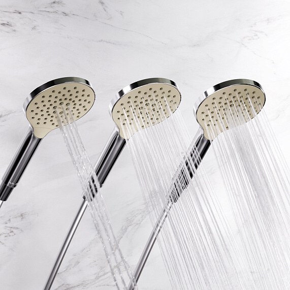 Душевая система AM.PM Like F0780064 стойка с тропическим душем, хром-5