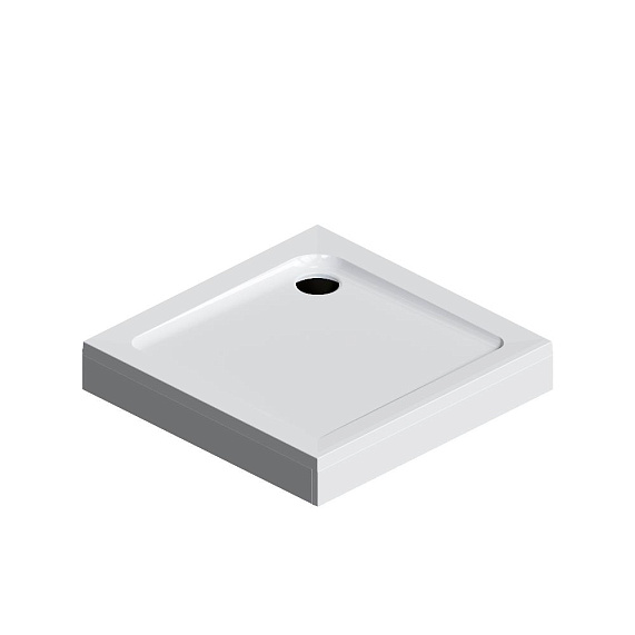 Душевой уголок с поддоном 90x90 AM.PM Gem W90G-403-090MT прозрачное стекло, профиль серебристый-1