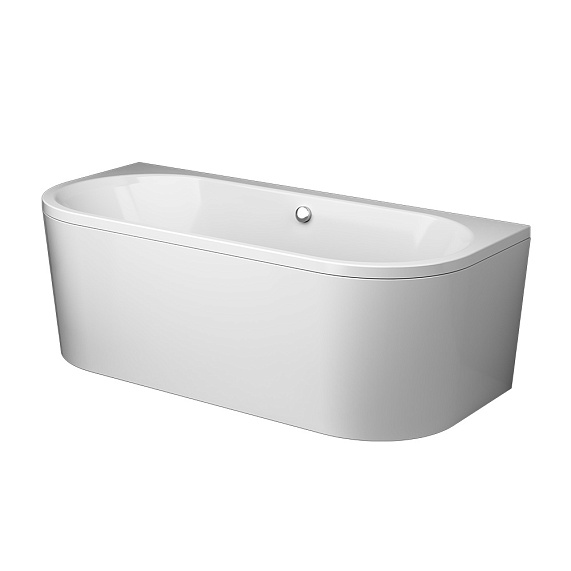 Ванна акриловая закругленная 170x75 AM.PM X-Joy W94A-170U75W-A белая глянцевая-5