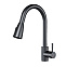 Смеситель для кухни AM.PM X-Joy S F85B07522 высокий, с выдвижным изливом, черный