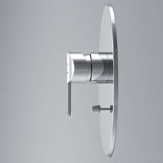 Смеситель для ванны и душа AM.PM Awe F1585000 хром встраиваемый-1