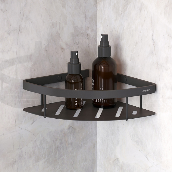 WK90EM Gem Комплект ограждение 80*80, 1/4 круга, черный-5