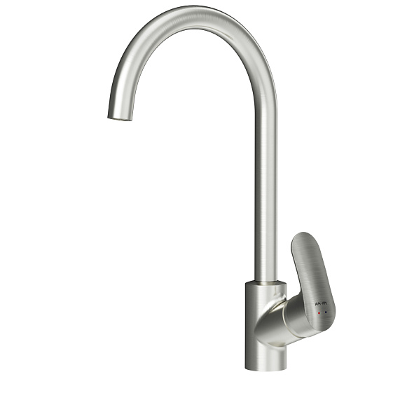 Смеситель для кухни AM.PM Like F8007111 высокий, сатин-8