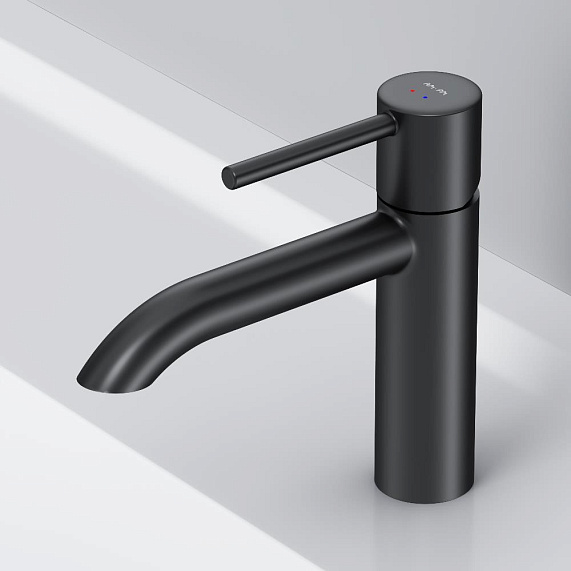 Смеситель для раковины (умывальника) AM.PM Libre F6002122 черный-7