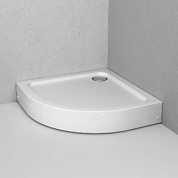 Поддон душевой 80x80 AM.PM Gem W90T-401-080W белый + сифон