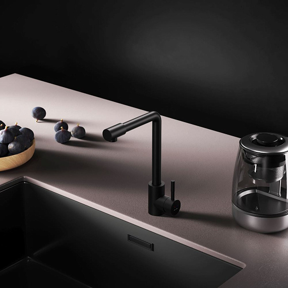 Смеситель для кухни AM.PM X-Joy S F85B05022 высокий, черный-3