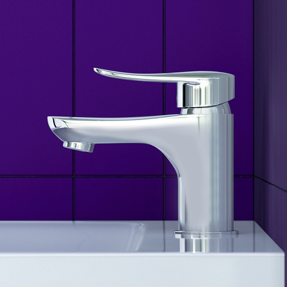 Смеситель для раковины (умывальника) Dorff Ultra D5002100 хром-2