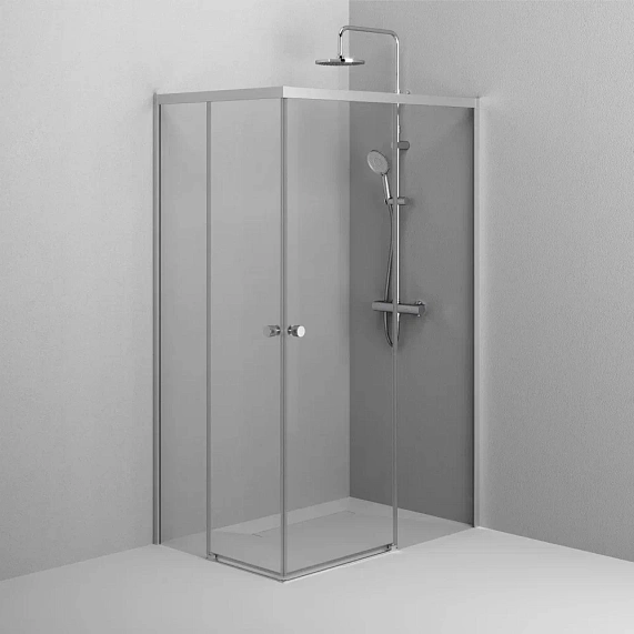 Душевое ограждение без поддона 120х80 AM.PM X-Joy W94G-403-12080-MT профиль серебристый-3