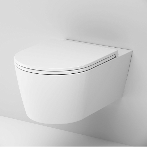 Унитаз подвесной AM.PM Func C8F1701SC безободковый с сиденьем микролифт, белый-3