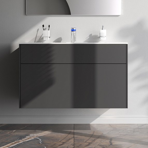Тумба под раковину 100 AM.PM Inspire 2.0 M50AFHX1003GM подвесная графит матовый