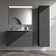 Тумба под раковину 100 AM.PM Inspire 2.0 M50AFHX1003GM подвесная графит матовый