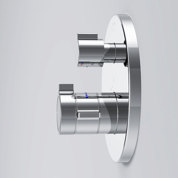 Смеситель для ванны и душа AM.PM X-Joy F85A95600 хром встраиваемый, термостат-2