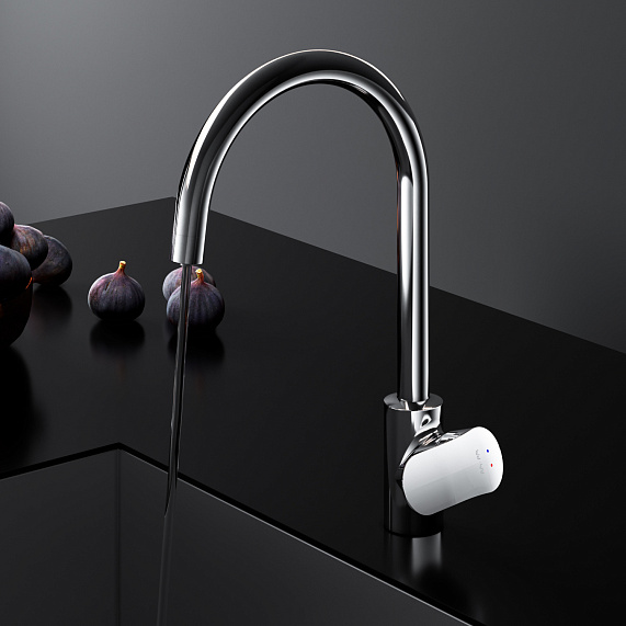 Смеситель для кухни AM.PM Like F8007700 высокий с каналом питьевой воды, хром-2