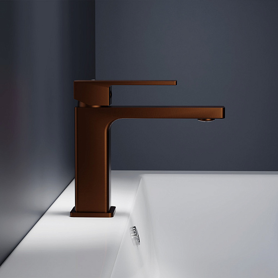 Смеситель для раковины (умывальника) Damixa Gala 530210500 розовое золото-1