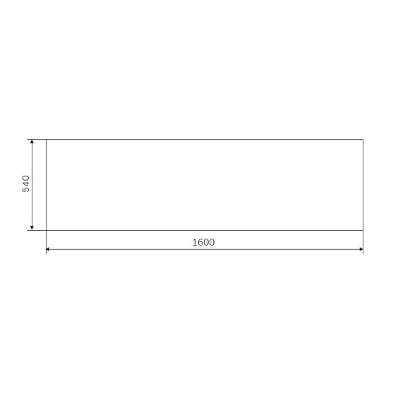 Ванна акриловая 160x70 AM.PM Gem W93A-160-070W-A белая глянцевая-1