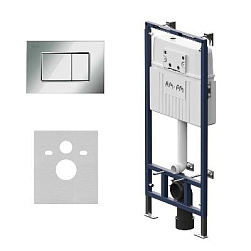 Инсталляция для подвесного унитаза AM.PM MasterFit I012710.0251 с механ. клавишей ProC S хром