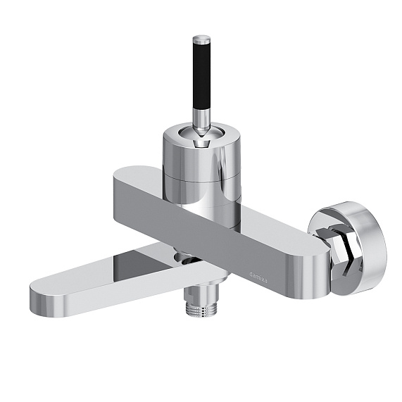 Смеситель для ванны и душа Damixa Arc 291000000 поворотный излив, хром-4