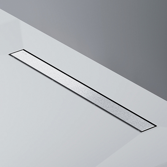 Душевой трап (лоток) 70 AM.PM MasterFlow W01SC-U11-070-04SB комбинированный затвор со стальной матовой решеткой под плитку-18