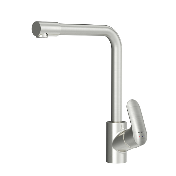 Смеситель для кухни AM.PM Like F8005711 высокий с каналом питьевой воды, сатин-9